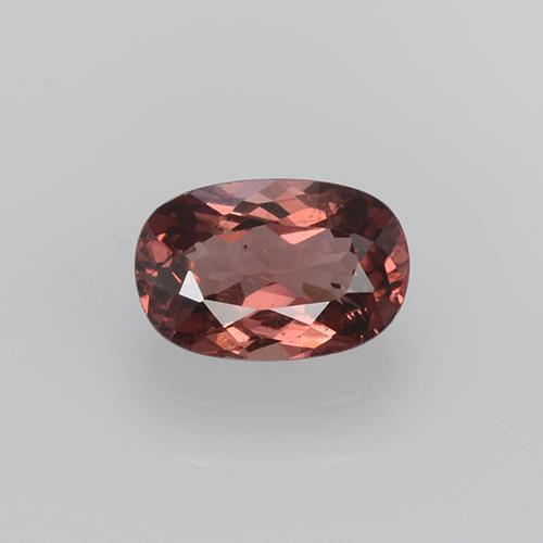 Granato malese Color rosa naturale da 0.56 ct, Taglio ovale, VS