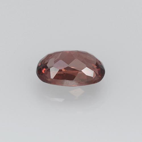 Granato malese Color rosa naturale da 0.56 ct, Taglio ovale, VS