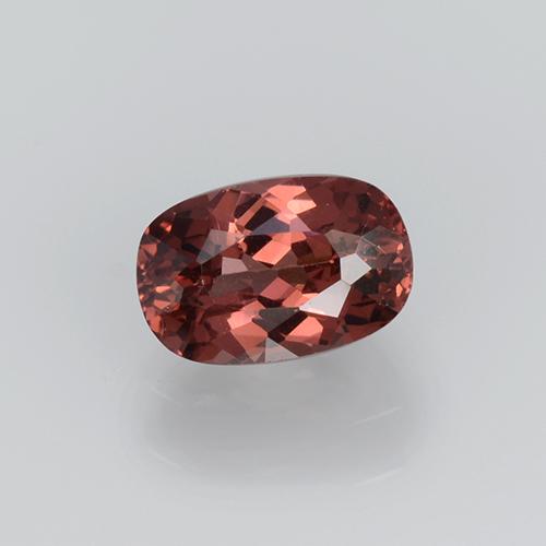 Granato malese Color rosa naturale da 0.67 ct, Taglio a cuscino, VS
