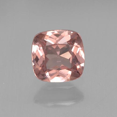 Granato malese naturale rosa da 0,56 ct, taglio a cuscino, VS