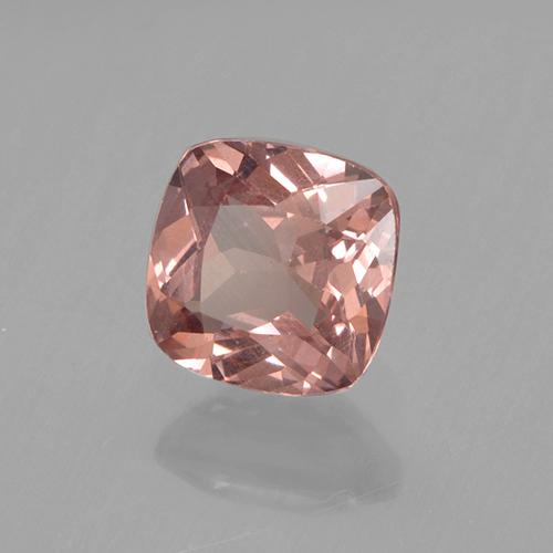 Granato malese naturale rosa da 0,56 ct, taglio a cuscino, VS