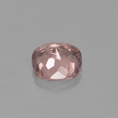 Granato malese naturale rosa da 0,56 ct, taglio a cuscino, VS