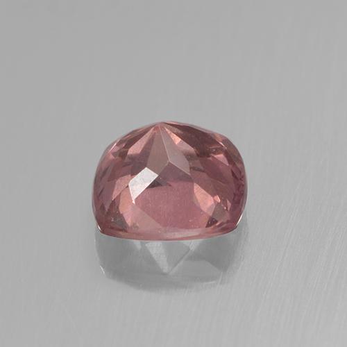 Granato malese naturale rosa da 0,59 ct, taglio a cuscino, VS