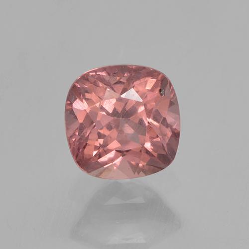 Granato malese Rosa intenso rosa naturale da 0.54 ct, Taglio a cuscino, VS