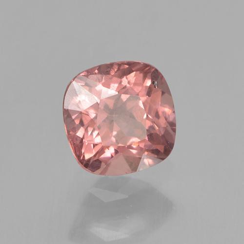 Granato malese Rosa intenso rosa naturale da 0.54 ct, Taglio a cuscino, VS
