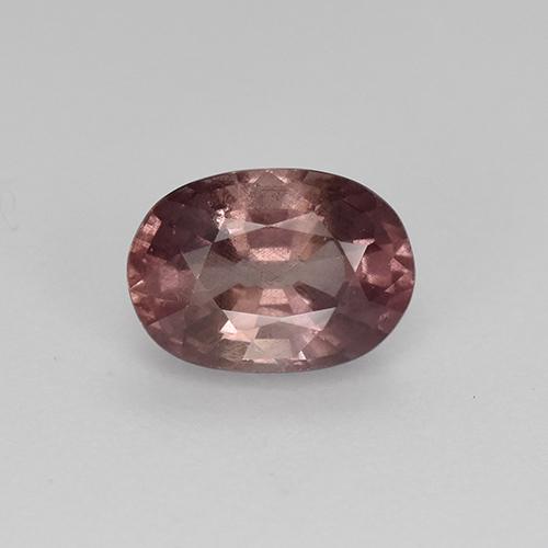 Granato malese naturale rosa da 1,02 ct, taglio ovale, VS-SI