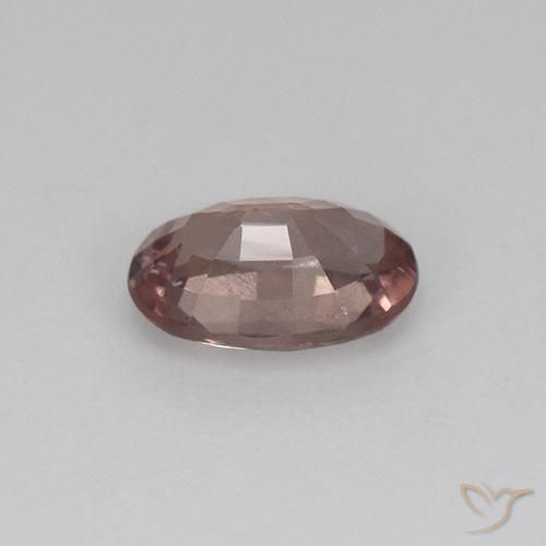Granato malese naturale rosa da 0,58 ct, taglio ovale, VS-SI