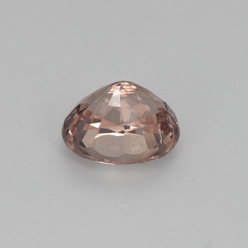 Granato malese naturale arancione da 0,59 ct, taglio ovale, VVS-VS