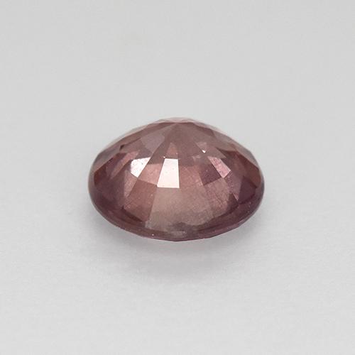 Granato malese naturale rosa da 0,82 ct, taglio rotondo, VS
