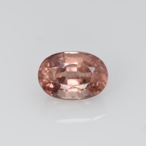 Granato malese naturale rosa da 0,79 ct, taglio ovale, VS