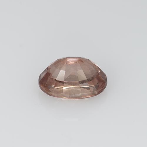 Granato malese naturale rosa da 0,79 ct, taglio ovale, VS