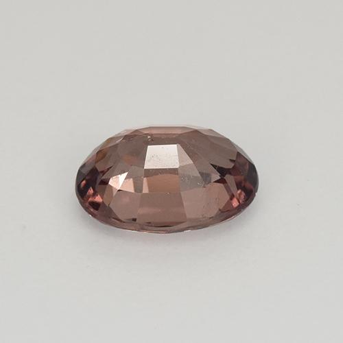 Granato malese naturale rosa da 1,04 ct, taglio ovale, VS