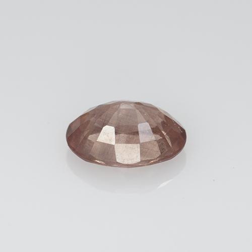 Granato malese Rosa palissandro chiaro naturale da 0.57 ct, Taglio ovale, VS-SI