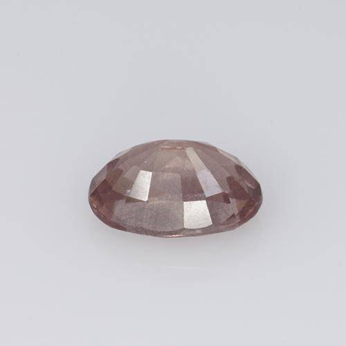 Granato malese naturale rosa da 0,70 ct, taglio ovale, VS