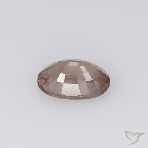 Granato malese Rosa chiaro naturale da 0.69 ct, Ovale, VS