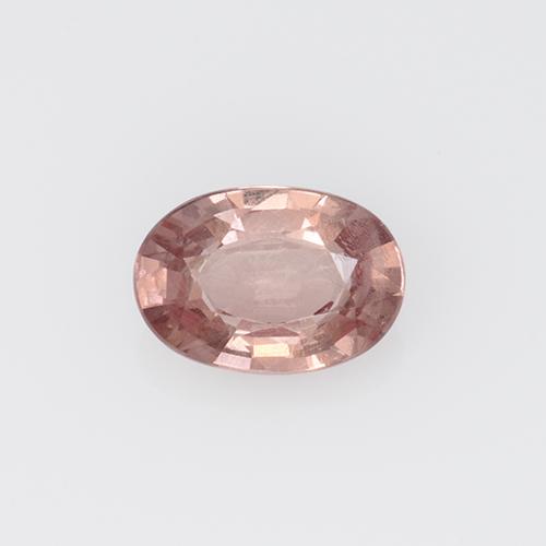 Granato malese naturale rosa da 0,59 ct, taglio ovale, VS