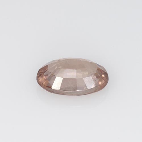 Granato malese naturale rosa da 0,59 ct, taglio ovale, VS