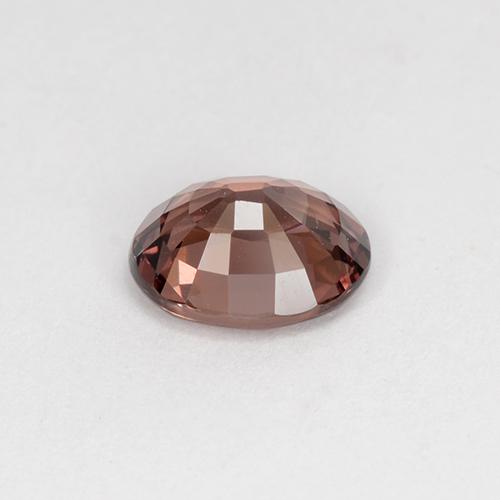 Granato malese naturale rosa da 0,87 ct, taglio ovale, VS