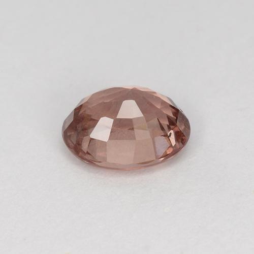 Granato malese Rosa medio naturale da 0.88 ct, Taglio ovale, VVS-VS