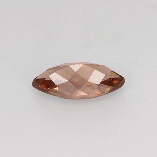 Granato malese naturale marrone da 1,28 ct, marchesa, VVS-VS
