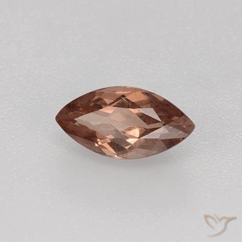 Granato malese Marrone Chiaro Cannella naturale da 1.17 ct, Taglio marquise, VVS-VS