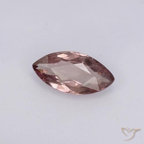 Granato malese Rosso grigiastro naturale da 1.17 ct, Taglio marquise, VVS-VS