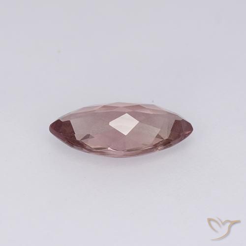 Granato malese Rosso grigiastro naturale da 1.17 ct, Taglio marquise, VVS-VS