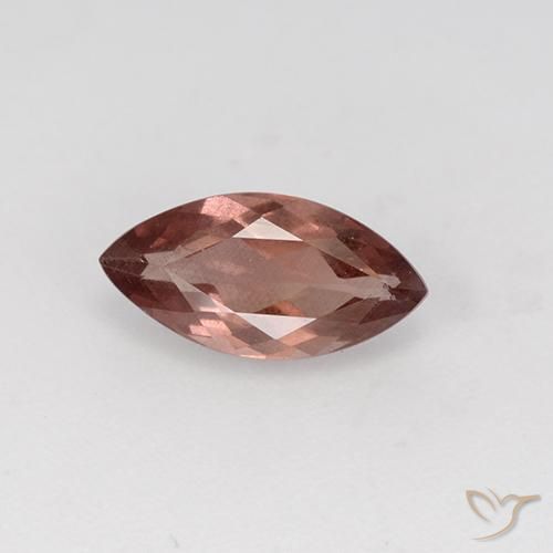 1.35ct Naturale Rosso caldo Granato malese, Taglio marquise, VVS-VS