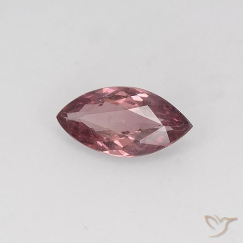 Granato malese Rosso scuro naturale da 1.12 ct, Taglio marquise, VS