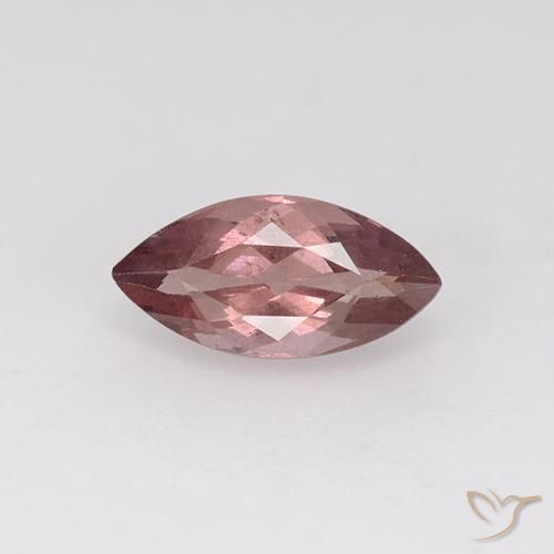 1.44ct Naturale Rosa chiaro Granato malese, Taglio marquise, VS