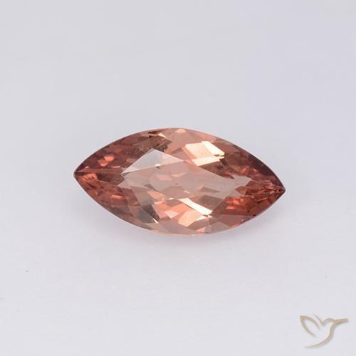 1.25ct Naturale Rosso caldo Granato malese, Taglio marquise, VS
