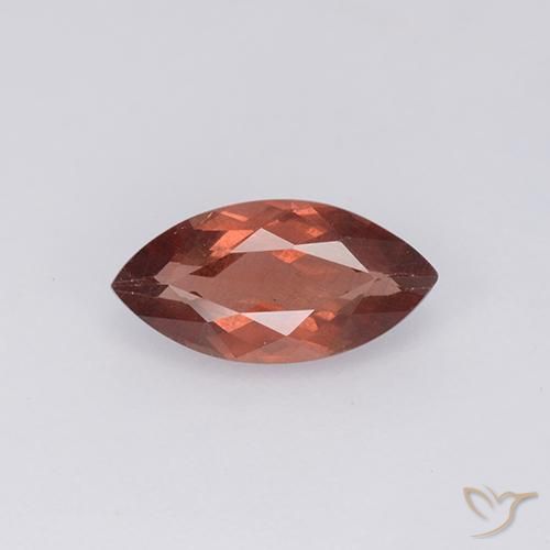1.26ct Naturale Rosso scuro Granato malese, Taglio marquise, VS