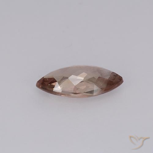 Granato malese Rosso medio naturale da 0.87 ct, Taglio marquise, VS