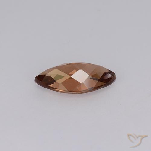 Granato malese Rosso cremisi naturale da 0.95 ct, Taglio marquise, VS