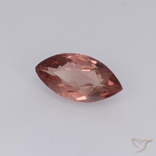 Granato malese Rosa medio naturale da 1.37 ct, Taglio marquise, VS