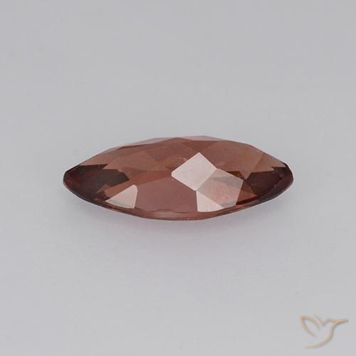 Granato malese Rosso rosa naturale da 1.22 ct, Taglio marquise, VVS-VS
