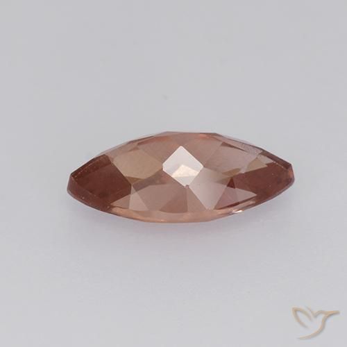 Granato malese Vino Rosso Caldo naturale da 1.06 ct, Taglio marquise, VVS-VS