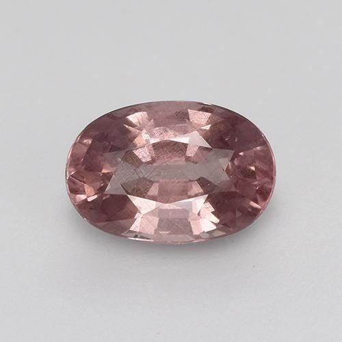 Granato malese Rosa medio naturale da 0.67 ct, Taglio ovale, VS