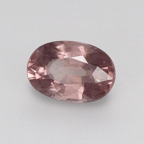 Granato malese Rosa medio naturale da 0.67 ct, Taglio ovale, VS