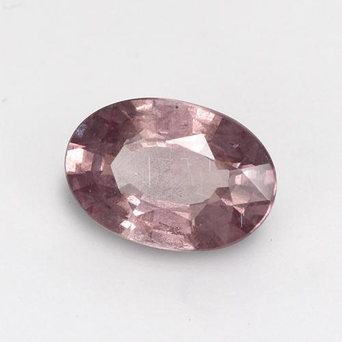 Granato malese Rosa profondo palissandro naturale da 0.59 ct, Taglio ovale, VS