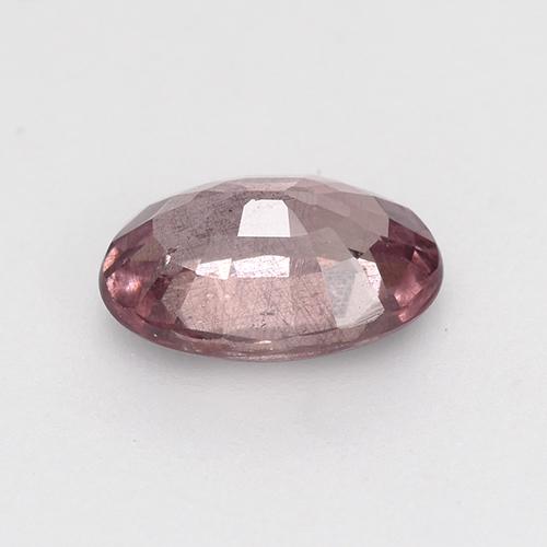 Granato malese Rosa profondo palissandro naturale da 0.59 ct, Taglio ovale, VS
