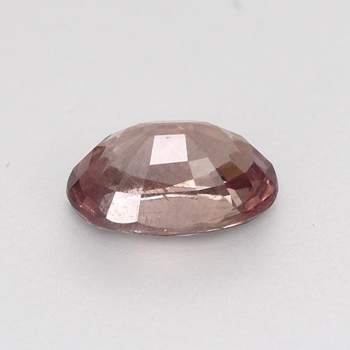 Granato malese naturale rosa da 0,63 ct, taglio ovale, VS