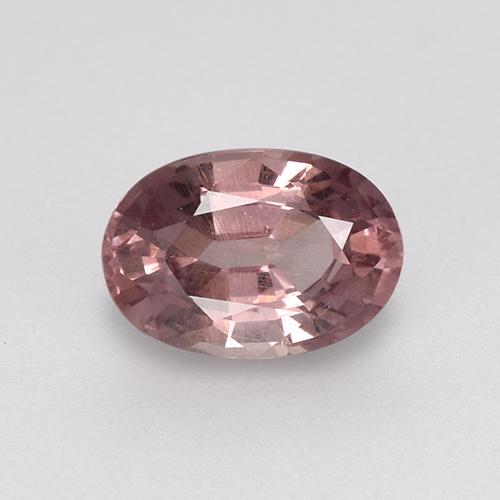 Granato malese naturale rosa da 0,59 ct, taglio ovale, VS