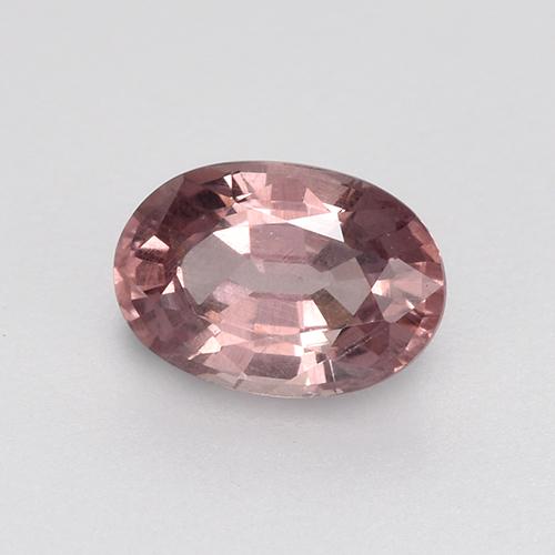 Granato malese naturale rosa da 0,59 ct, taglio ovale, VS
