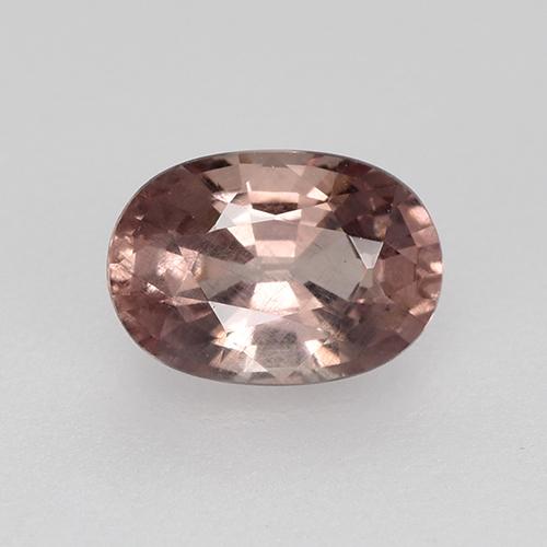 Granato malese Rosa scuro naturale da 0.68 ct, Taglio ovale, VS-SI