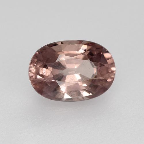 Granato malese Rosa scuro naturale da 0.68 ct, Taglio ovale, VS-SI