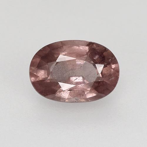 Granato malese Rosa scuro naturale da 0.65 ct, Taglio ovale, VS-SI