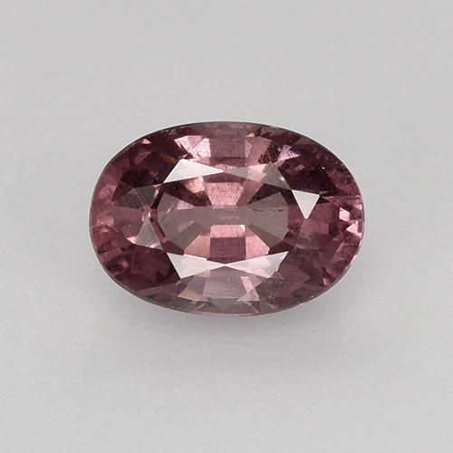 Granato malese naturale porpora da 0,66 ct, taglio ovale, VS