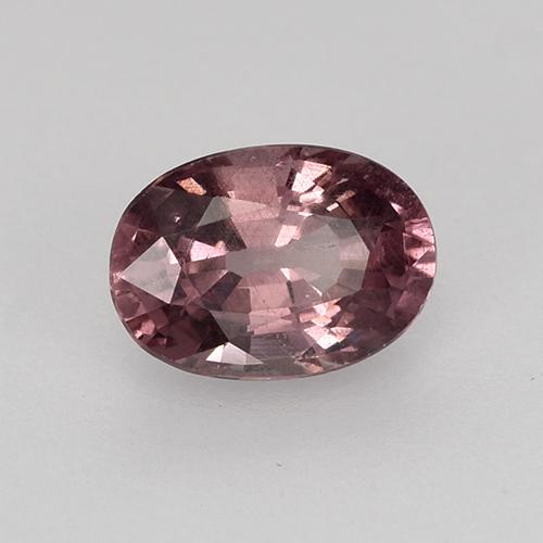 Granato malese naturale porpora da 0,66 ct, taglio ovale, VS