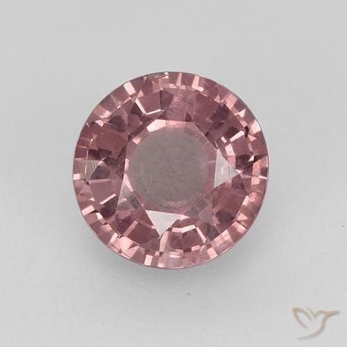 0.83ct Naturale Rosa viola Granato malese, Rotondo, VS